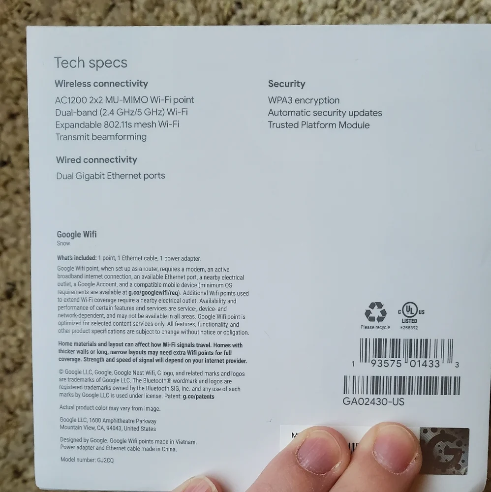 Google Wifi